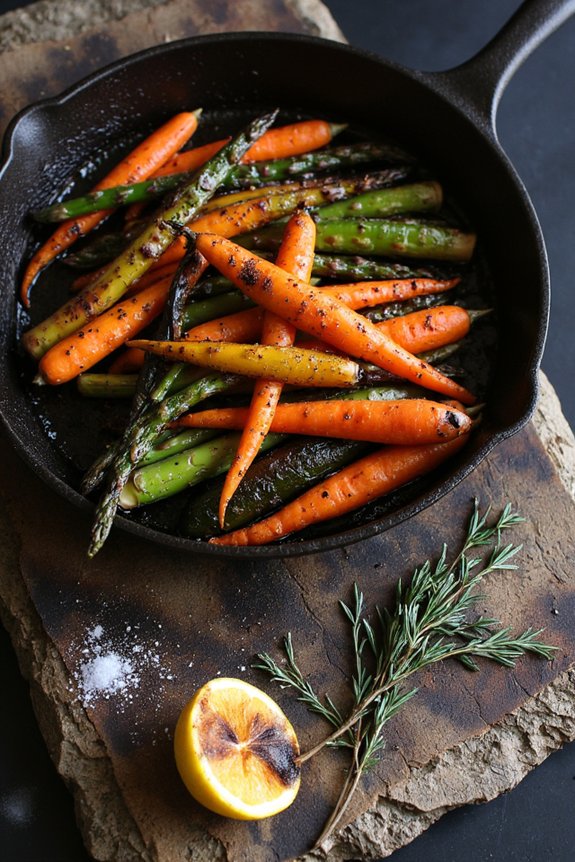 smoky charred vegetable mastery