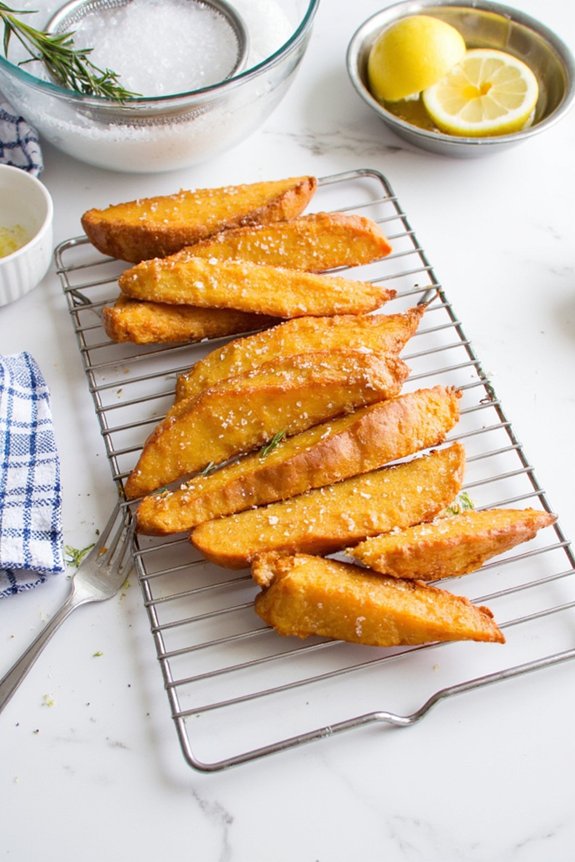 soak basket in hot soapy water