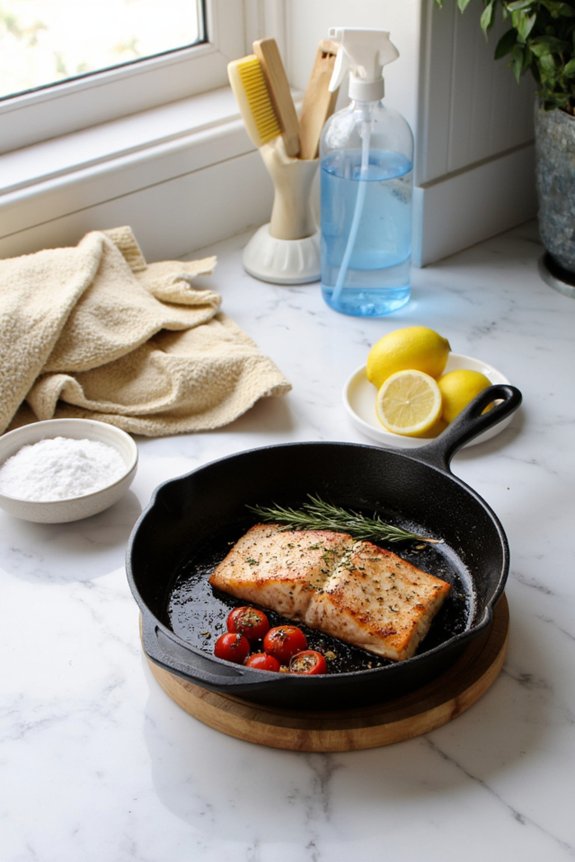 soft microfiber vinegar scraper