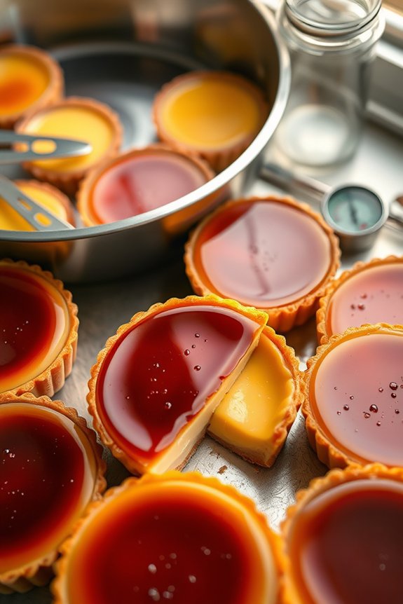 sous vide silky eggless custard