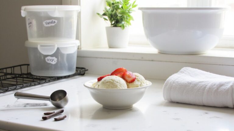 stack bowls with labels