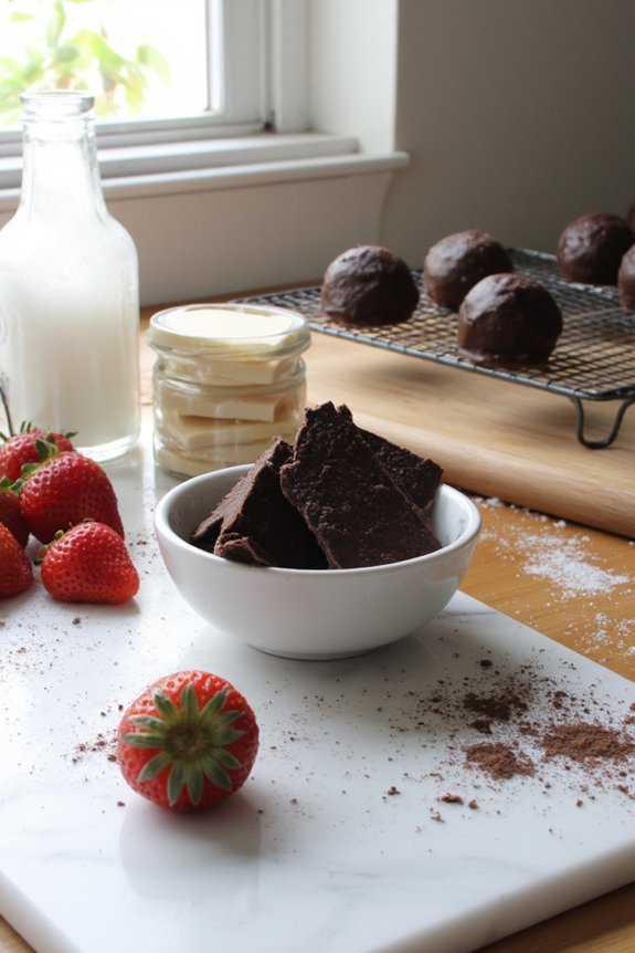 store chocolate in airtight cool