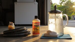 store outdoor cooler indoors