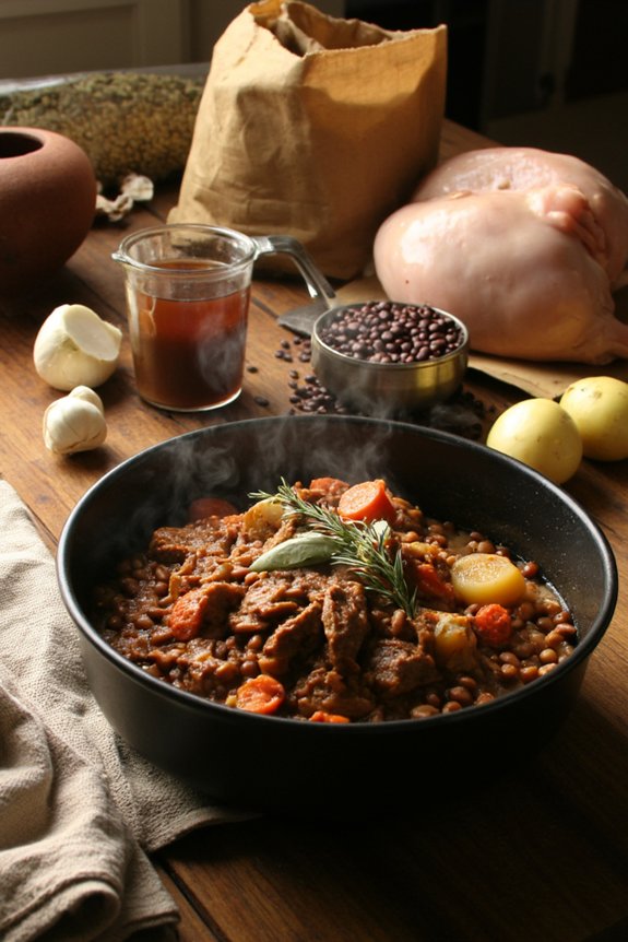 stretch protein with slow cooked meals