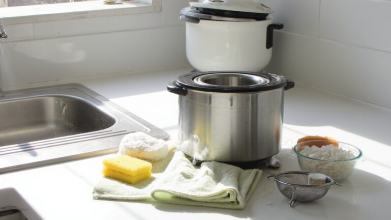 thorough rice cooker cleaning
