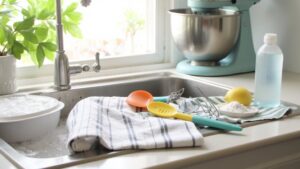 thoroughly clean mixer bowl attachments