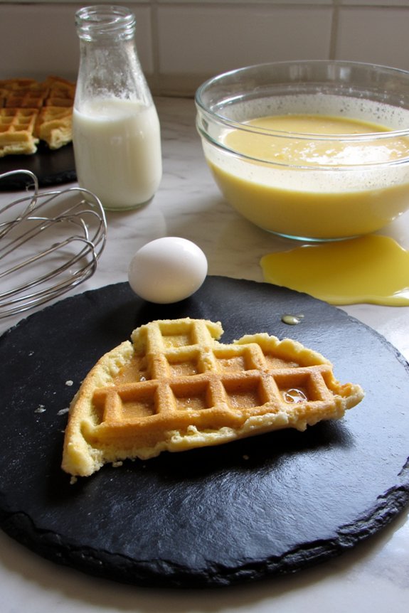 too much liquid batter