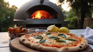 transformative outdoor pizza entertaining setup