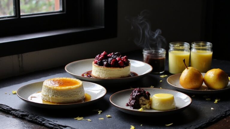 unexpected desserts cooked sous vide