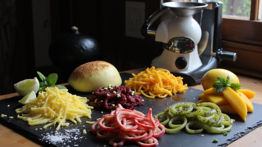 unexpected fruits for spiralizing