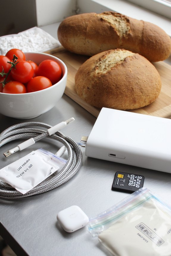 vacuum sealed cables stay organized