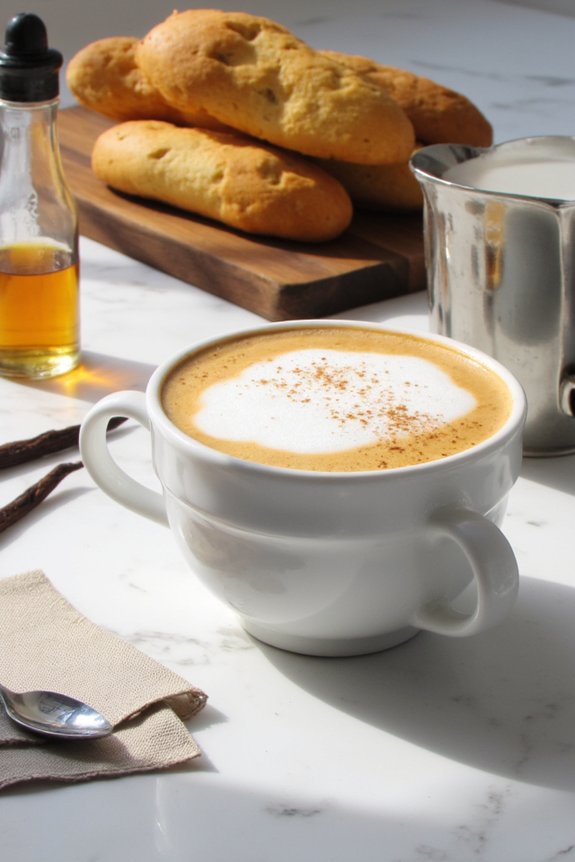 vanilla seeded velvet cappuccino craft