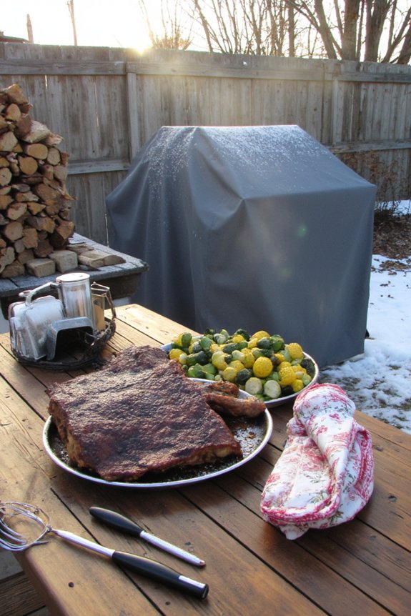 winterize and maintain propane grill