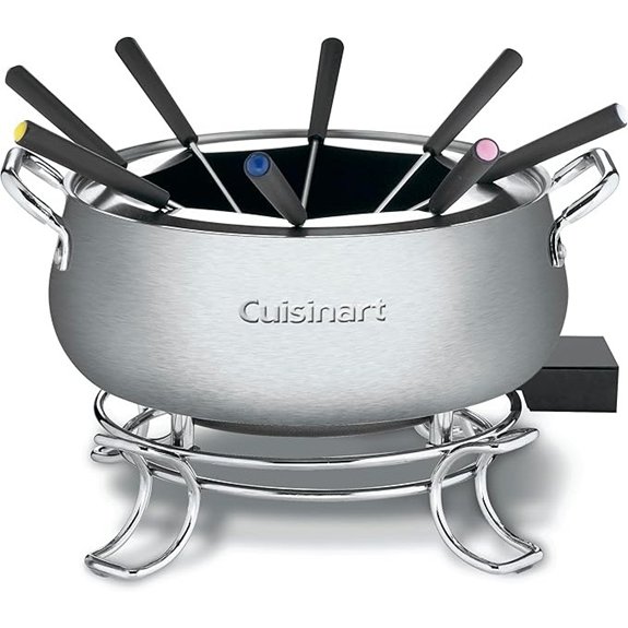Cuisinart Stainless Steel Fondue Pot (3 Quart)