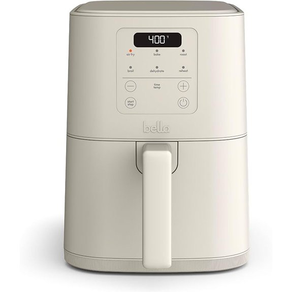 Bella 4Qt Slim Air Fryer with Presets