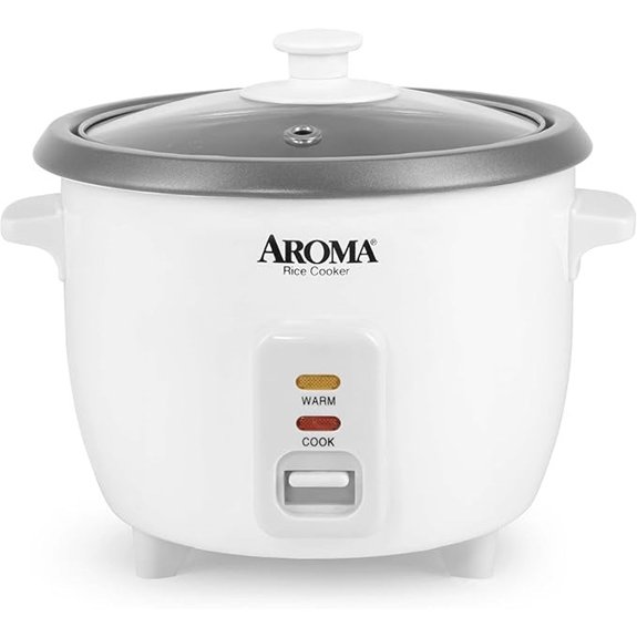 AROMA 3-Cup Rice Cooker and Soup Maker