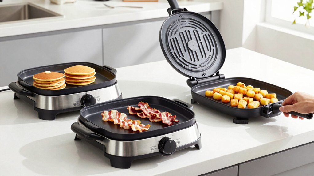 cooking space heat control nonstick wattage