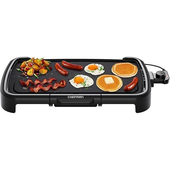 Chefman XL Electric Griddle with Removable Temperature Control