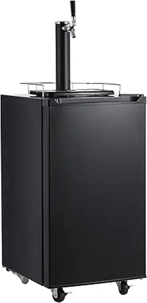 97L Stainless Steel Single Tap Kegerator Dispenser
